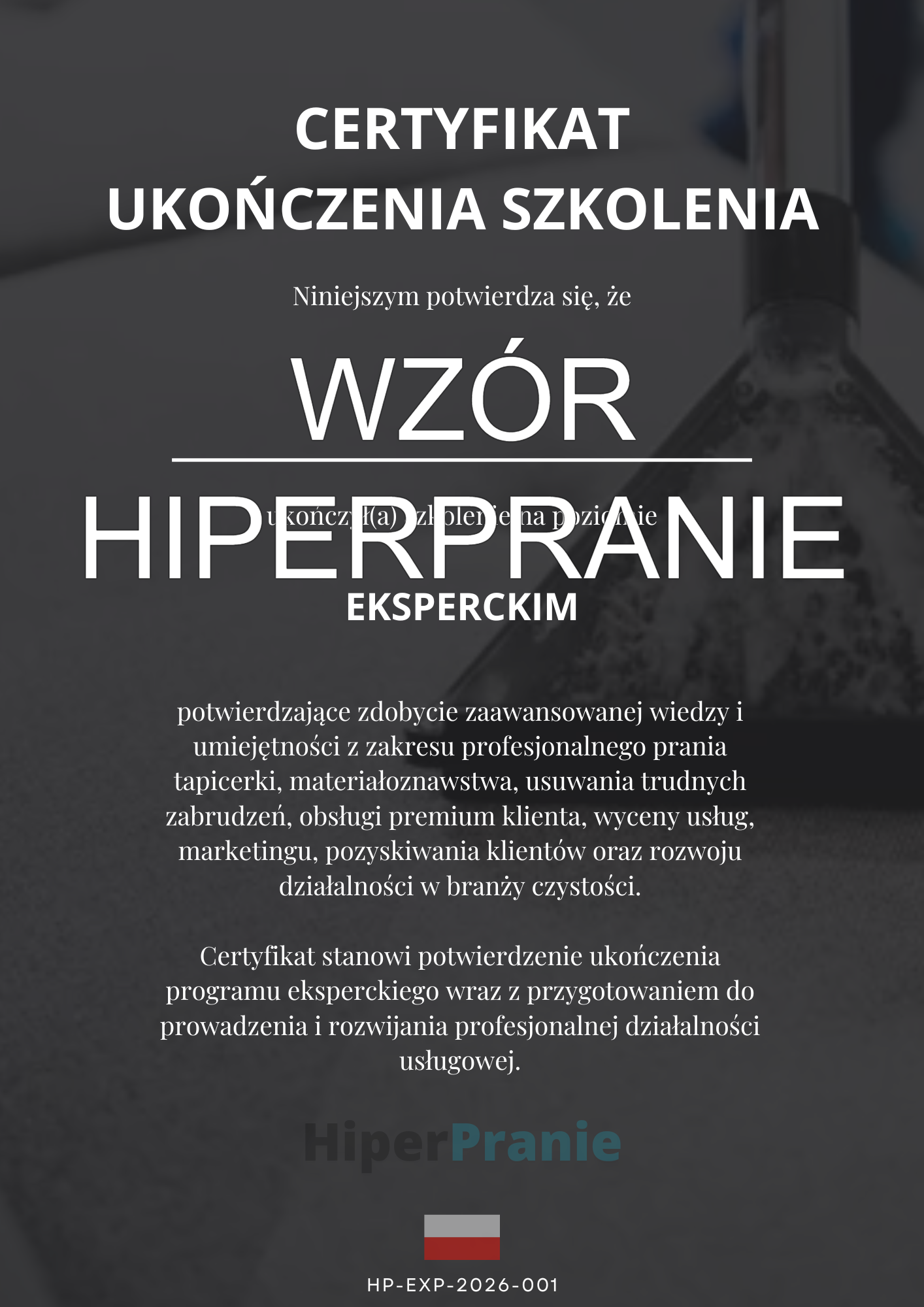 ✅️Sprawdzony kurs zarabiania na praniu tapicerki – PAKIET EKSPERT | Materiały GRATIS | MENTORING | Certyfikaty🥇